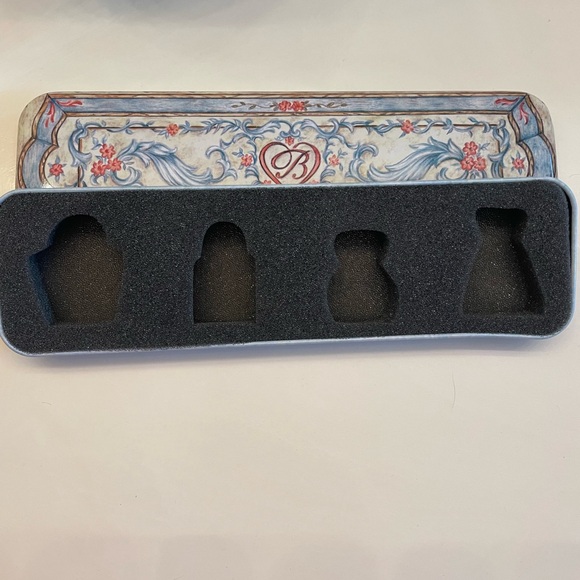 Brighton set of 4 Silver Handbag photo holders with original Brighton tin - Picture 5 of 5